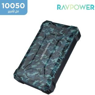 بطارية احتياطية سعة 10050 مللي أمبير PD+QC3.0 بقدرة 18 واط مقاومة للماء من RAVPower - منتج جديد / من غير كرتون
