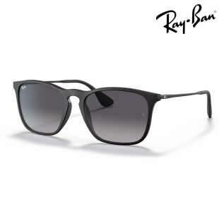 نظارة شمسية Chris مربعة سوداء من Ray-Ban