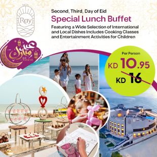 Enjoy Eid Holiday with a Family Lunch Buffet and Fun Kids Activities at Ray Hotel