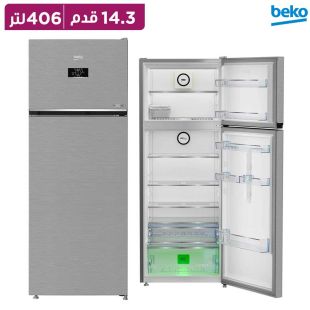 ثلاجة فريزر علوي 14.3 قدم 406 لتر من Beko