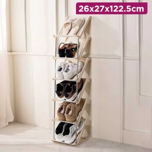 6-Tier Stackable Shoe Rack