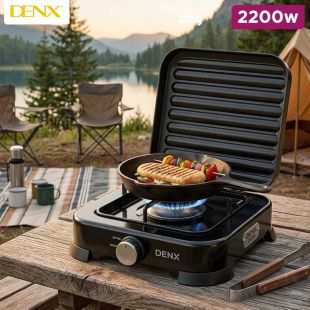 Gas Stove 2200W Portable Design by Denx