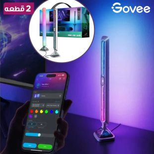 وحدات إضاءة ألعاب ذكية RGBIC عدد 2 قطعة ثلاثية الجوانب 24 واط من Govee