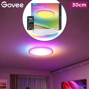 Smart RGBWW and RGBIC Round Ceiling Light 30cm 2000 Lumens by Govee