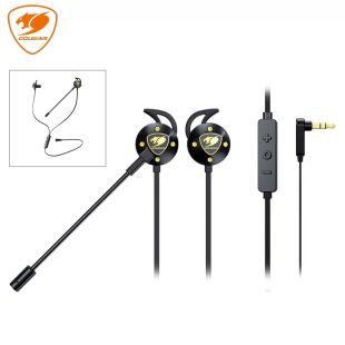 Wired Attila In-Ear Gaming Headset with Dual Microphone by COUGAR