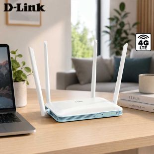 N300 4G LTE Router with EAGLE PRO AI by D-Link