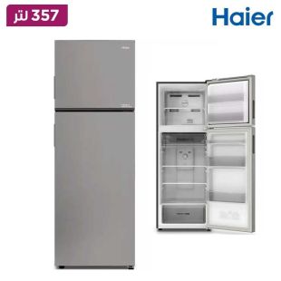ثلاجة بفريزر علوي 357 لتر من Haier