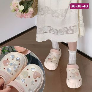 Women's Rhinestone Beach Shoes
