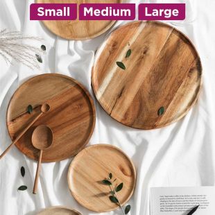 صينية تقديم خشب أنيقة