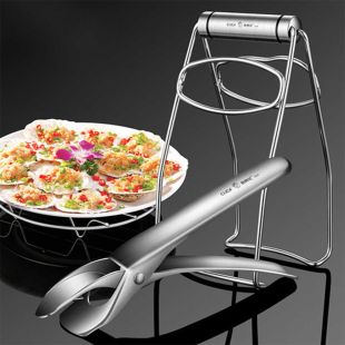 ملقط طعام ستانلس ستيل متين