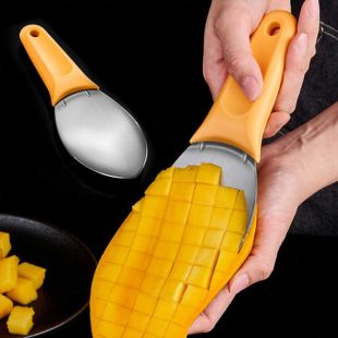 سكين مانجو مع مغرفة