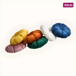 Stylish Cotton Round Pillow 45 cm
