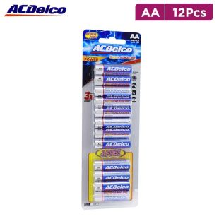 AC Delco Maximum Power Alkaline AA 1.5V Battery 8+4 PCS