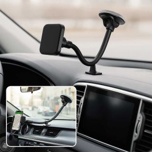 Hose 360° Long-Arm Magnetic Phone Mount for Car
