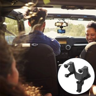 Rear View Mirror Car Phone Holder Mount