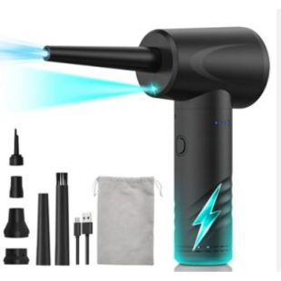 منظف هوائي كهربائي لاسلكي 3 سرعات قابل لإعادة الشحن 