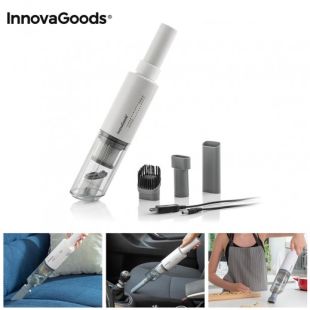 مكنسة كهربائية محمولة قابلة لإعادة الشحن مع 3 ملحقات من Innovagoods