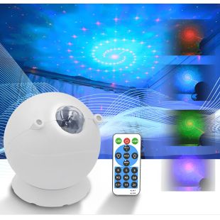 مصباح ليلي قابل لإعادة الشحن مع النجوم