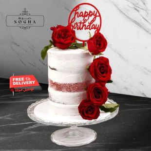 red_floral_cake