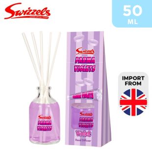Reed Diffuser Parma Violets 50ml by Swizzels