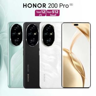 هاتف 200 برو سعة 12 جيجابايت رام سعة تخزين 512 جيجابايت 5G  من Honor