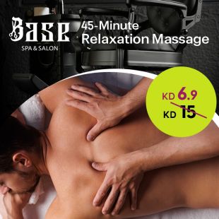 45-Minute Relaxation Massage at Base Salon & Spa