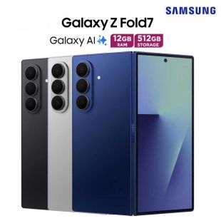 Samsung Galaxy Z Fold 7 5G Smartphone 512GB Storage 12GB Ram