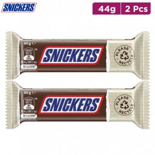 Snickers Chocolate Bar 44g x 2