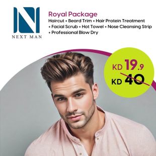 Royal Grooming Package at Next Man
