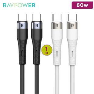 60W Type-C to Type-C Cable 1m by Ravpower
