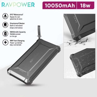 RAVPower 10050mAh 18W Waterproof Shockproof Power Bank