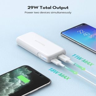 Power Bank 10000mAh PD 20W USB-C and USB-A by RavPower