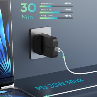 35W Foldable Wall Charger Type-C by RAVPower