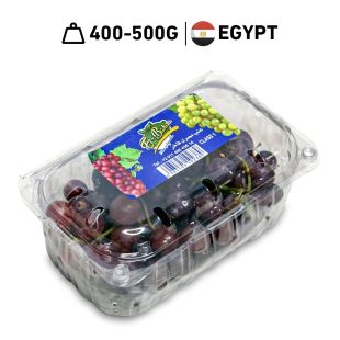 Fresh Egyptian Red Grapes (400 - 500g Approx.)