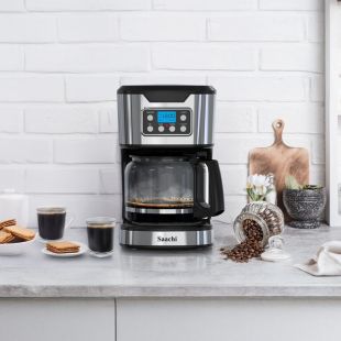 Drip Coffee Maker 1.8 L with Digital Control by Saachi