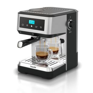 20‑Bar Digital Coffee Maker with Touch Screen and 1.6 L Water Tank by Saachi