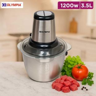 Electric Stainless Steel Chopper 1200W 3.5L by Olympia