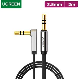 UGREEN Right Angle 3.5mm Cable 2M
