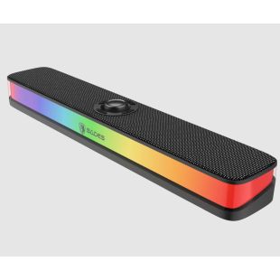 مكبر صوت مكتبى مزود بإضاءة RGB متنوعة 11 × 10 × 45 سم من Sades