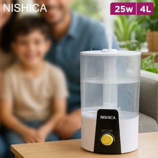 Ultrasonic Humidifier 4L 25W by Nishica