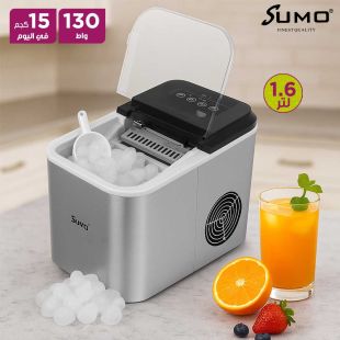ماكينة صنع الثلج سعة 15 كجم في اليوم 1.6 لتر من Sumo