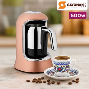 Electric Turkish Coffee Maker 500W 600ml By Sayona