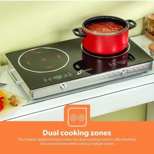 Double Electric Cooker 2800W by Sayona