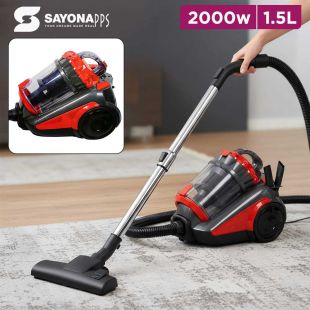2000W Upright Vacuum Cleaner 1.5L by Sayona