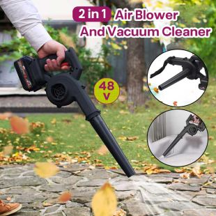 2 in 1 Rechargeable Air Blower and Vacuum Cleaner 48V