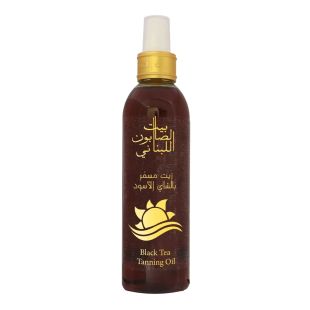بيت الصابون اللبناني - زيت تسمير بالشاي الأسود 150 مل