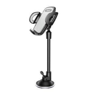 Car Phone Holder with Flexible Arm and Suction Mount by HOCO