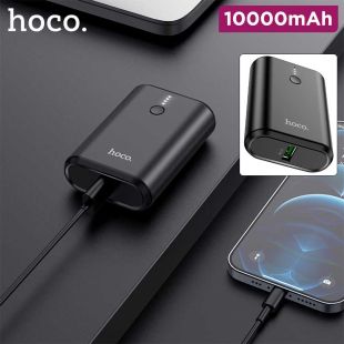 10000mAh Power Bank with 2 Type-C Ports and USB-A 20W Fast Charging by Hoco