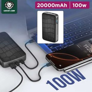Power Bank 20000mAh 100W PD Fast Charging by Green Lion