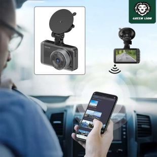 كاميرا سيارة Dash Cam Pro الأمامية والخلفية بدقة 4K من Green Lion